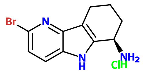(image for) MC018512 2-Bromo-6,7,8,9-tetrahydro-5H-pyrido[3,2-b]indol-6-ylamine hydrochloride